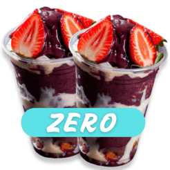 2 Copos Açaí 1L ZERO